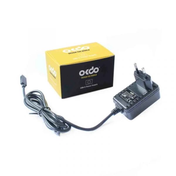 Okdo Fonte de Alimentação para Raspberry Pi com Cabo USB-C 1.5m