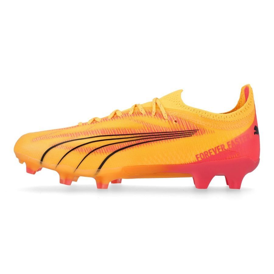 PUMA Ultra Ultimate FG/AG Forever Faster - Sun Stream/Noir/Crépuscule Femme
