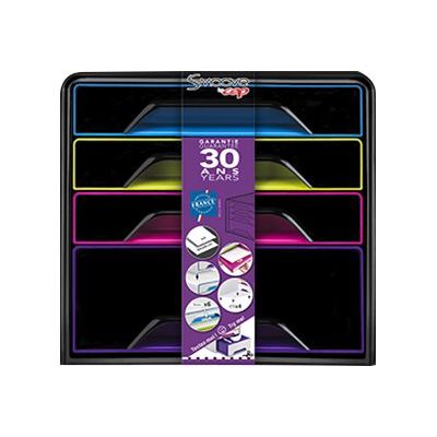 CEP Smoove - Module de classement 4 tiroirs - multicolore