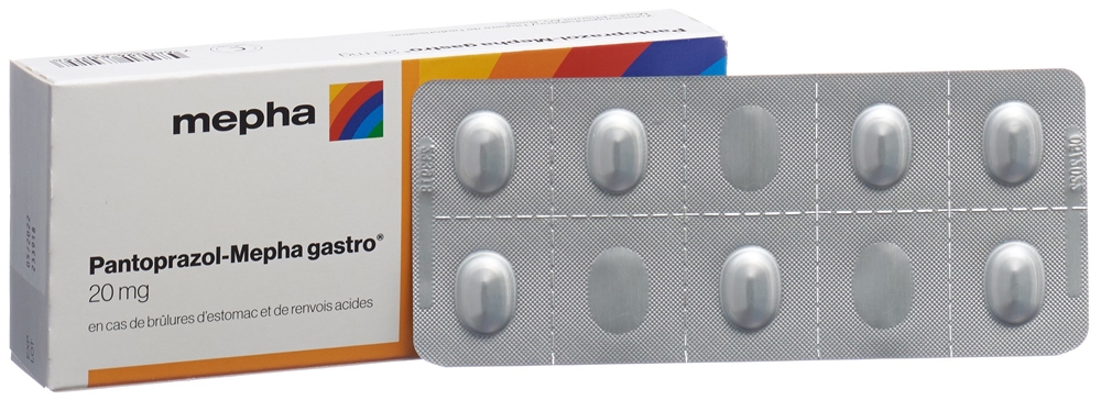 PANTOPRAZOLE gastro Filmtabl 20 mg Blist 7 Stk