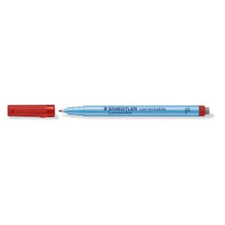 STAEDTLER® 305 F-2 Lumocolor correctable Folienstift F, rot