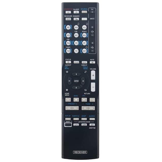 Fjernbetjening Udskiftning til AXD7739 til Pioneer AV-receiver stereo system