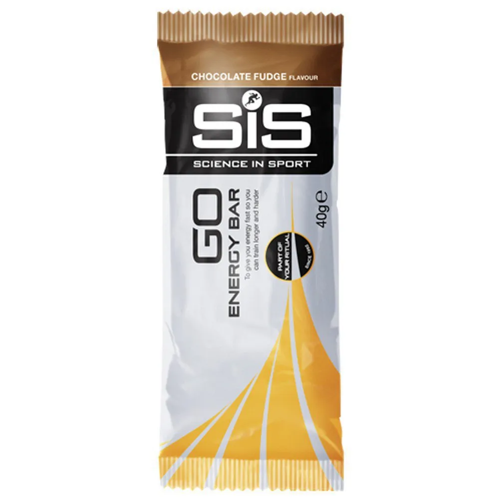 Barra energética SIS Go sabor chocolate e caramelo 40g