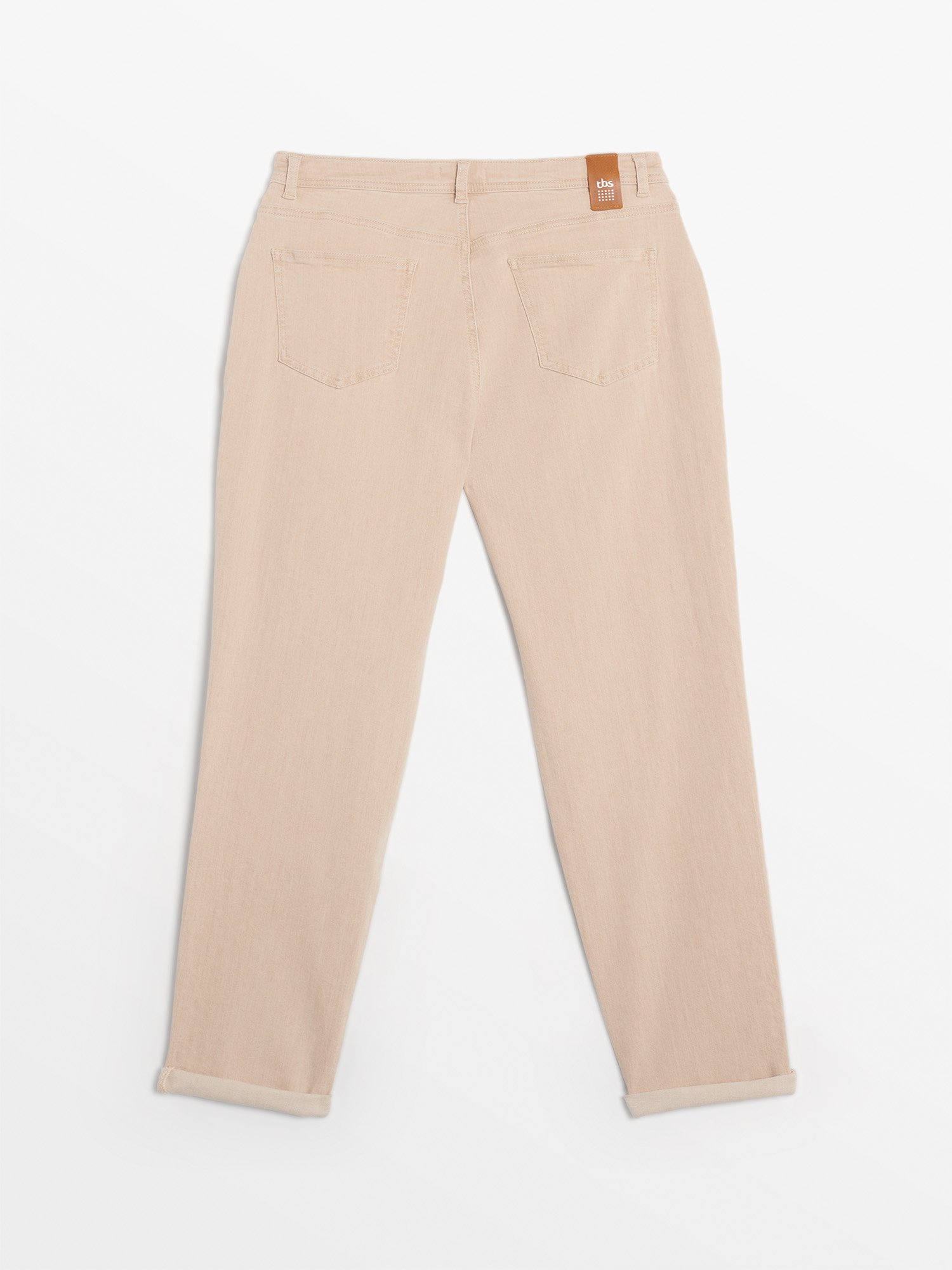 Pantalon Femme Teinture Argile Beige