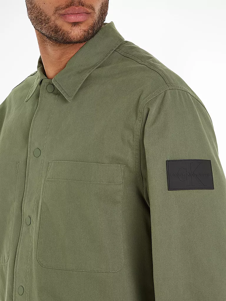 CALVIN KLEIN JEANS Overshirt olive