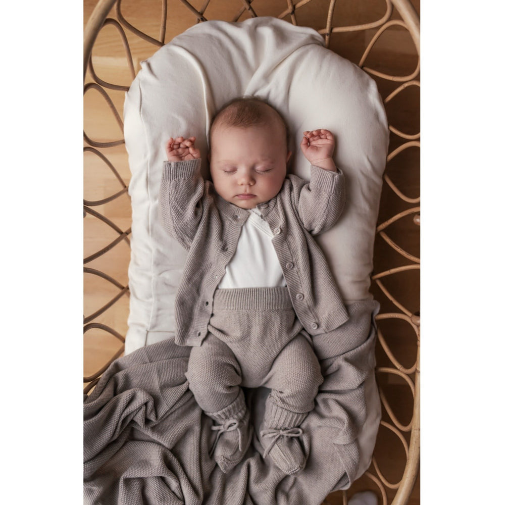Køb MarMar Modal Mix Pearl Cashew Melange Taki Strik Cardigan