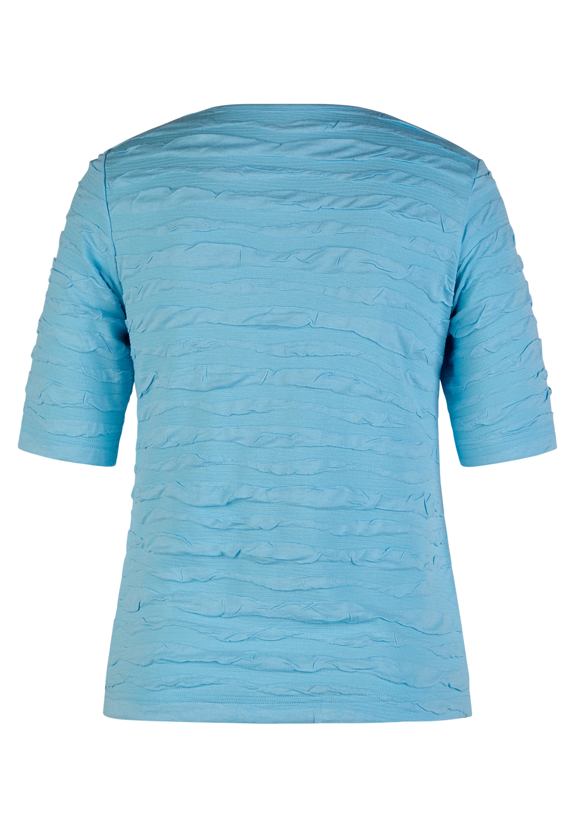 Rabe Rundhalsshirt , im Crincle-Look