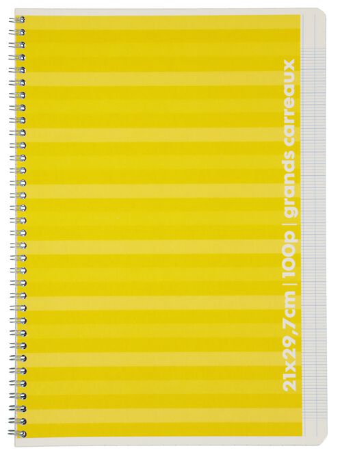 cahier A4 - ligné seyès