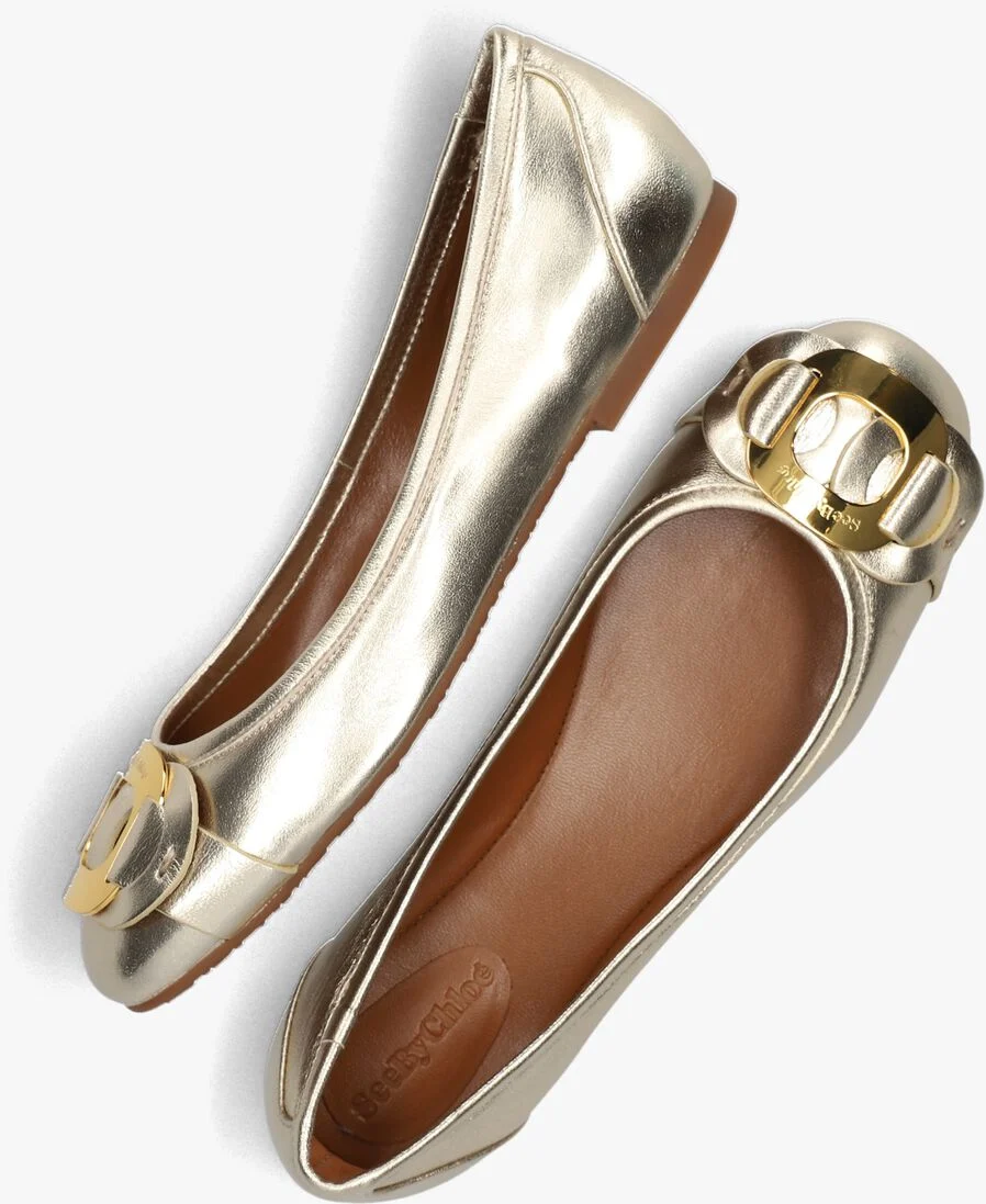 SEE BY CHLO\u00C9 gouden see by chlo&eacute; ballerina's chany