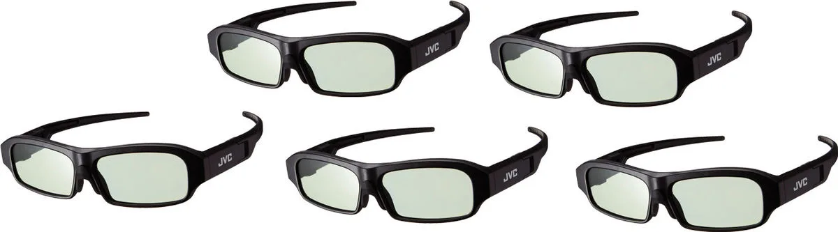 JVC PK-AG3G (lot de 5) Lunettes 3D