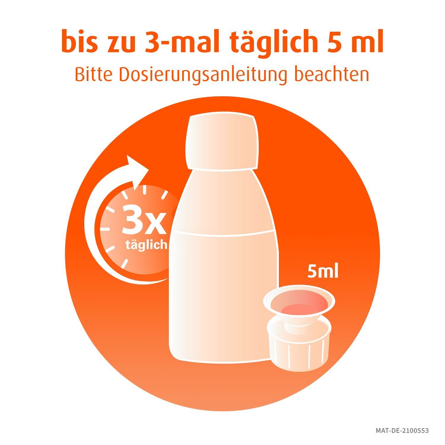 MUCOSOLVAN Hustensaft, Schleimlöser bei Husten, Hustenlöser
