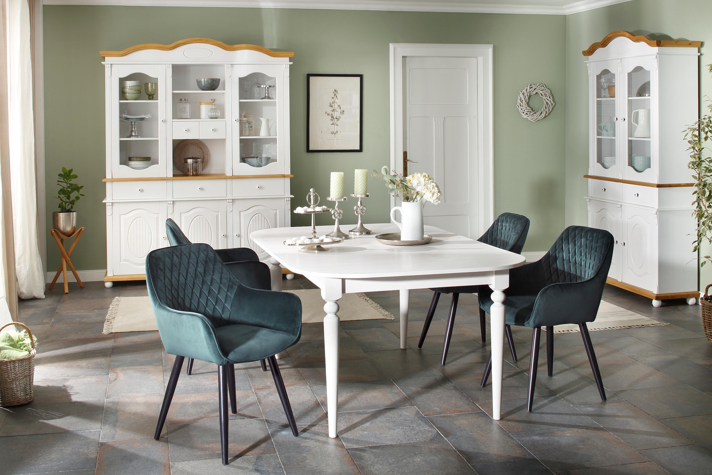 Home affaire Aufsatzschrank »Bavaria« Breite 165 cm, aus massiver Kiefer, FSC®