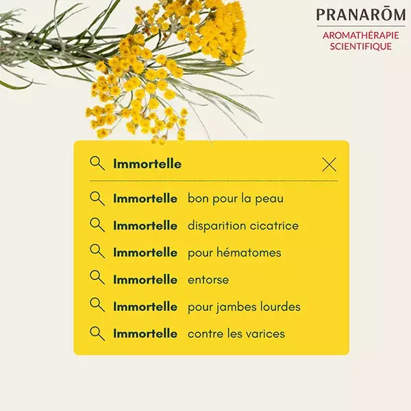Óleo Essencial de Immortelle Pranarom 10ml