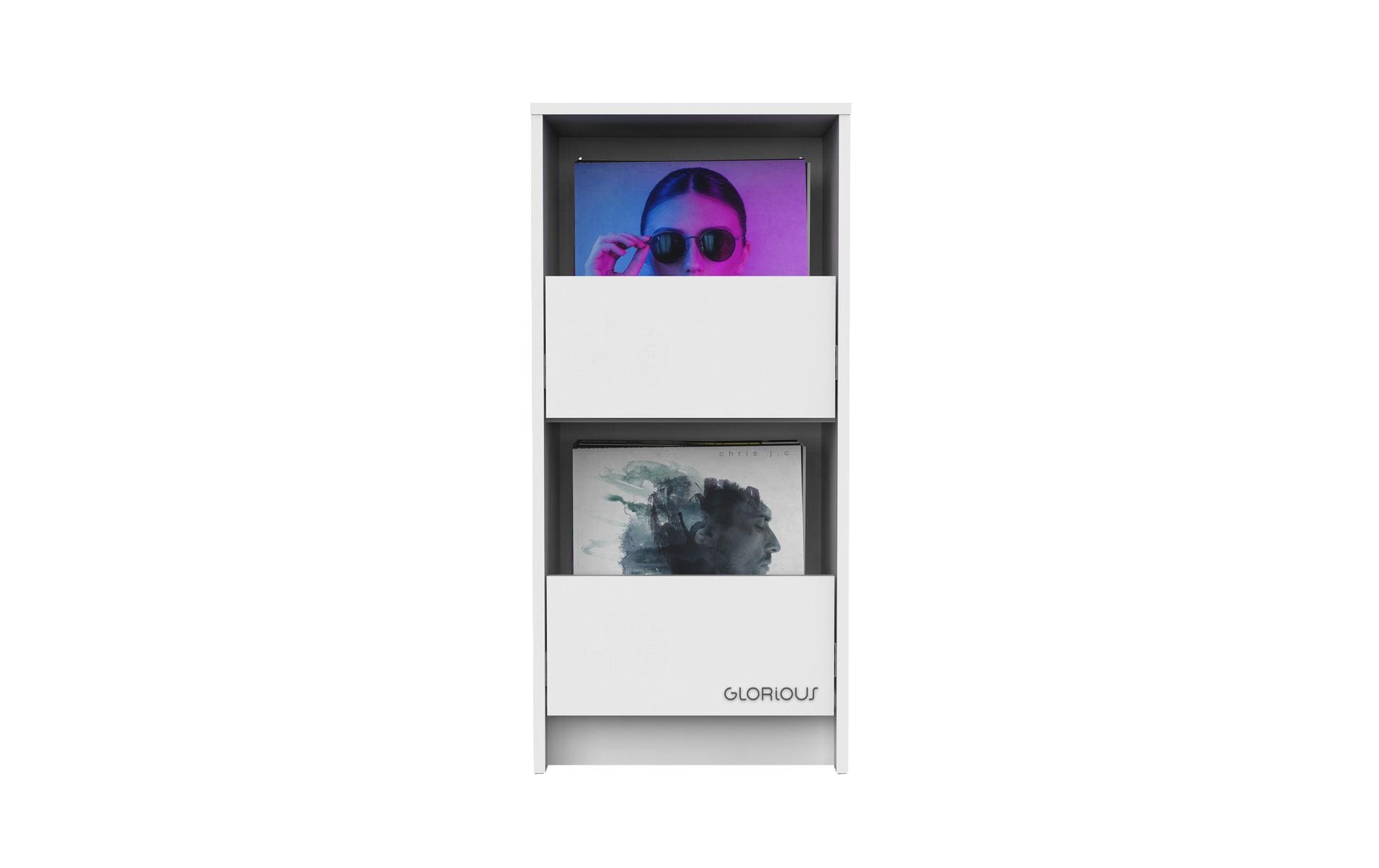Vinyl Vault<br>Modulares System zur Aufbewahrung von Schallplatten mit Schubladen