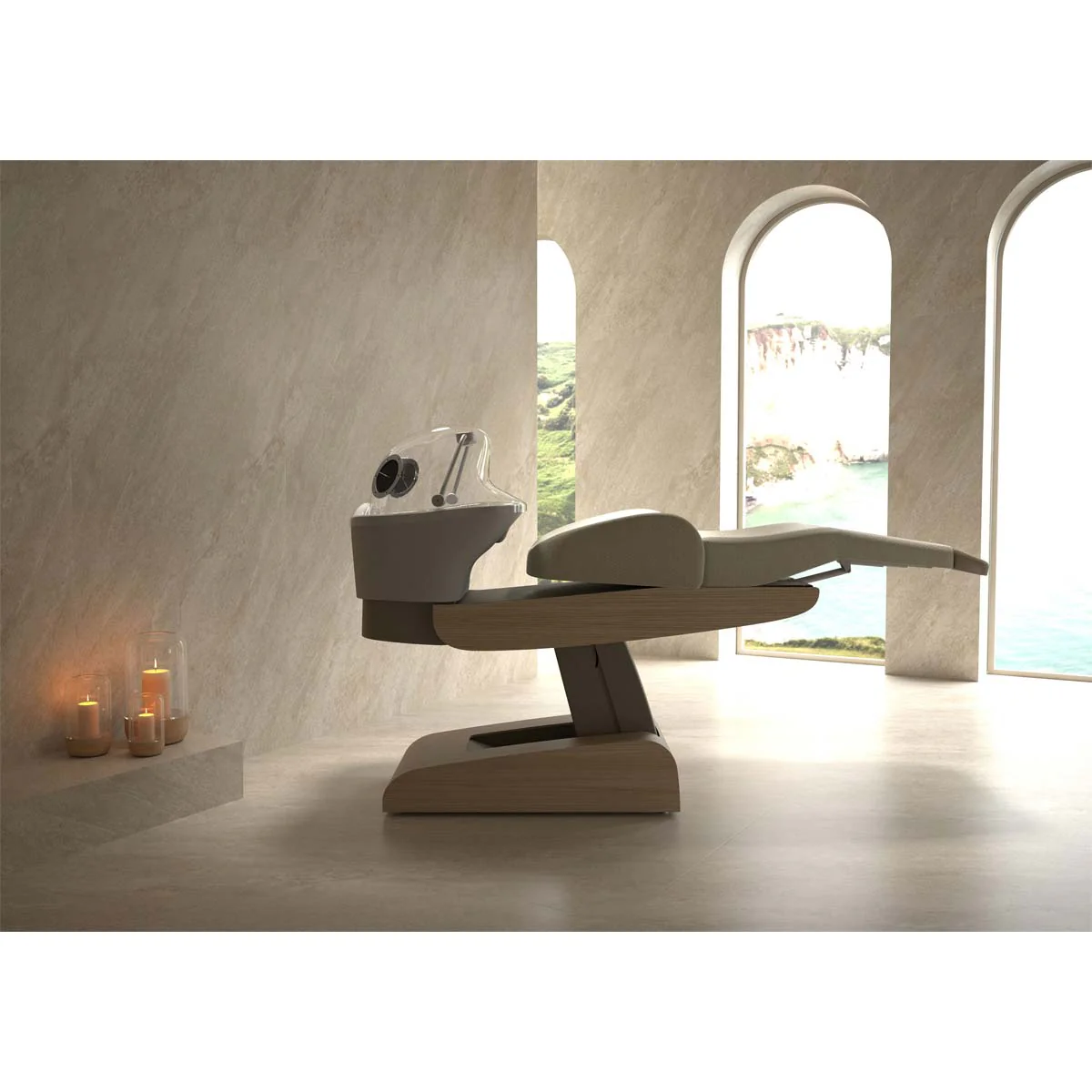 Bac HEAVEN Massage Air   Igloo Shirodara   Vapomist 1   Repose-tête