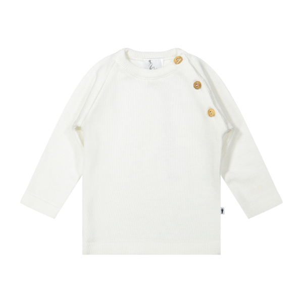 Klein Baby T-Shirt - Lange Mouw - Mt. 50 - Natural White