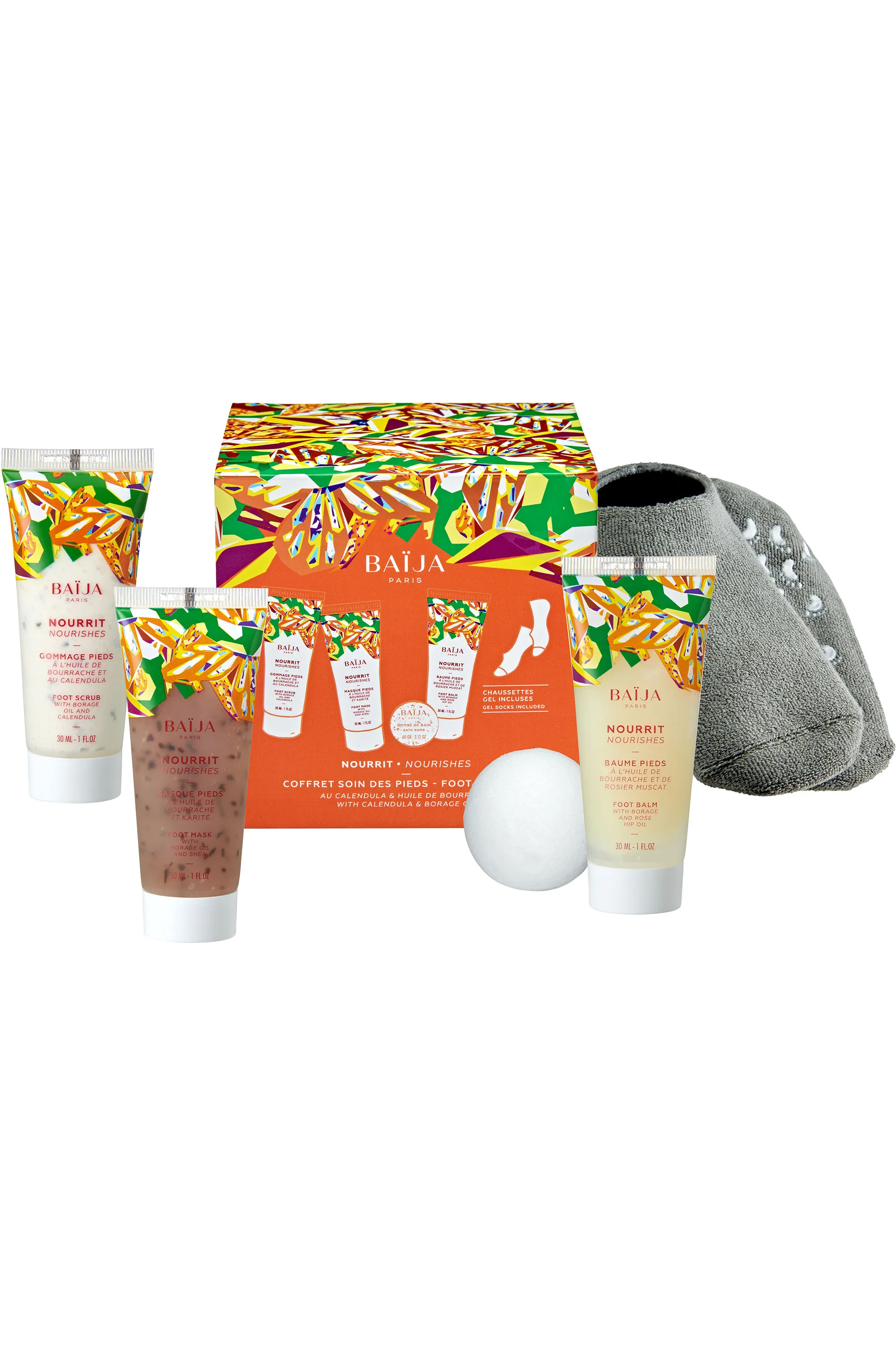 Baïja Coffret soins pieds Nourrissant-150 ml