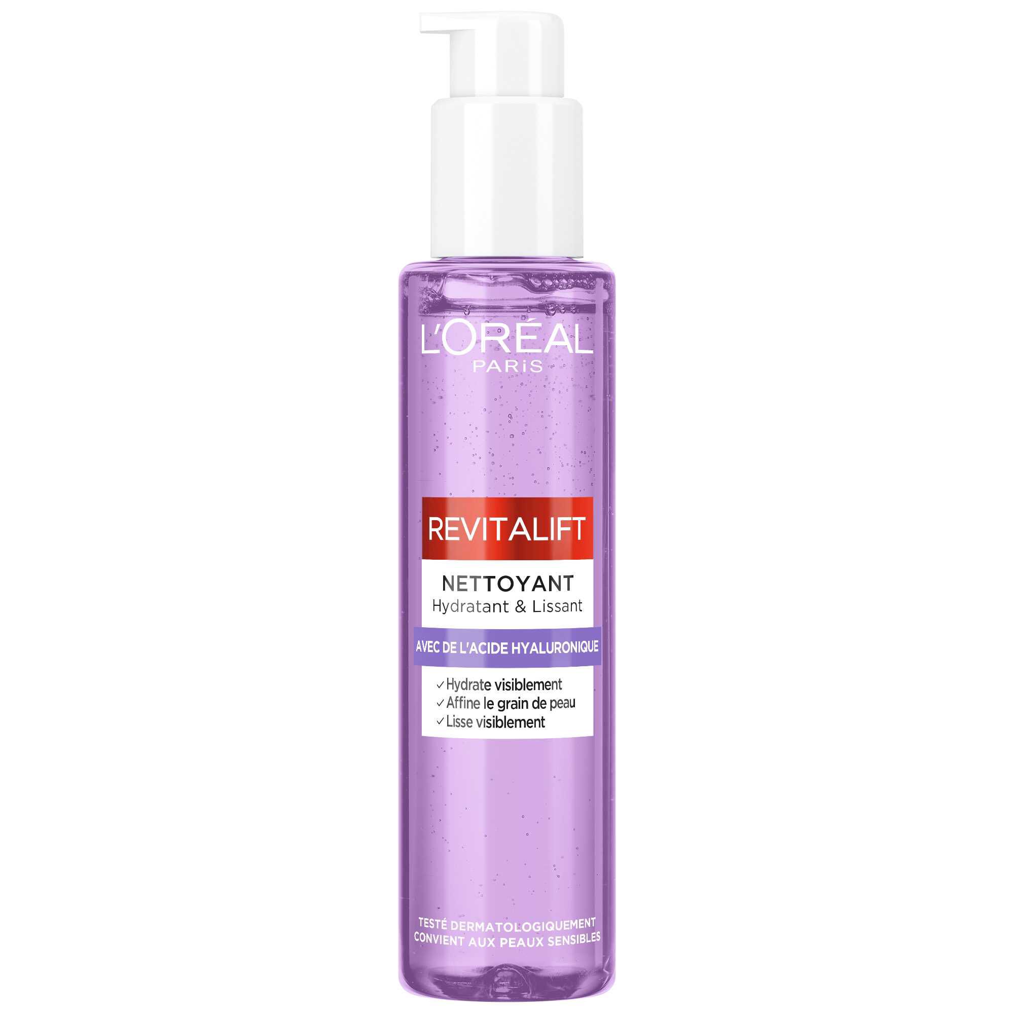 Nettoyant Hydratant Acides Hyaluronique & Salycillique - L'Oréal Paris