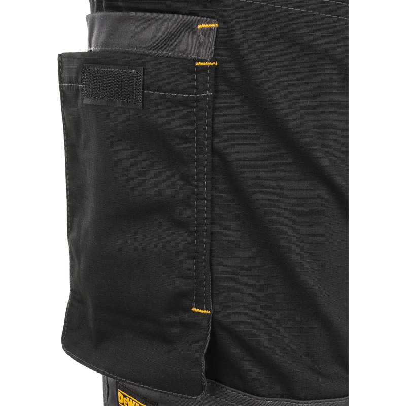 DeWALT Westport werkbroek met holsterzakken en kniezakken 52 zwart/grijs