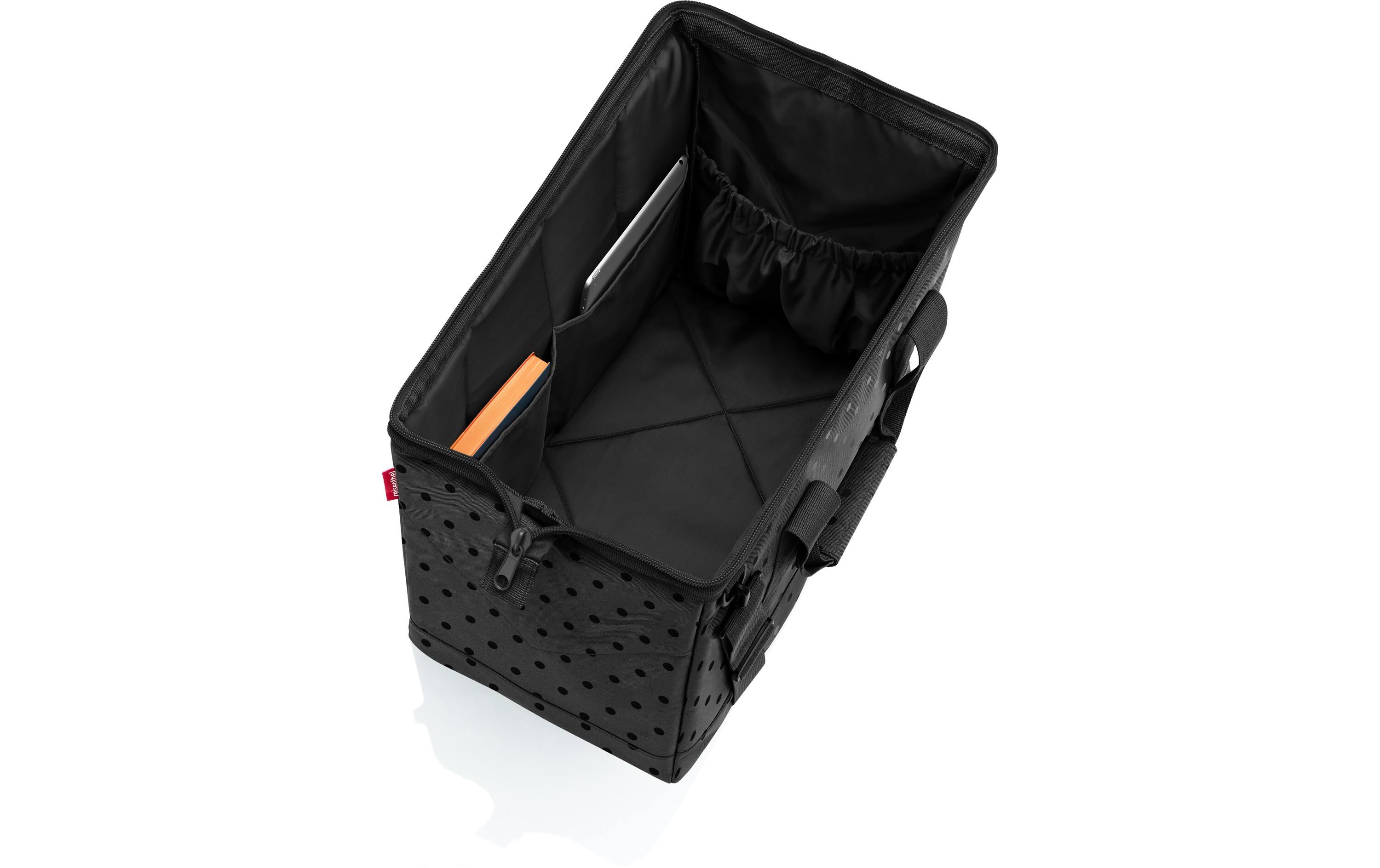 Umhängetasche Allrounder L Glossy Dots BlackReisetasche mit viel Platz