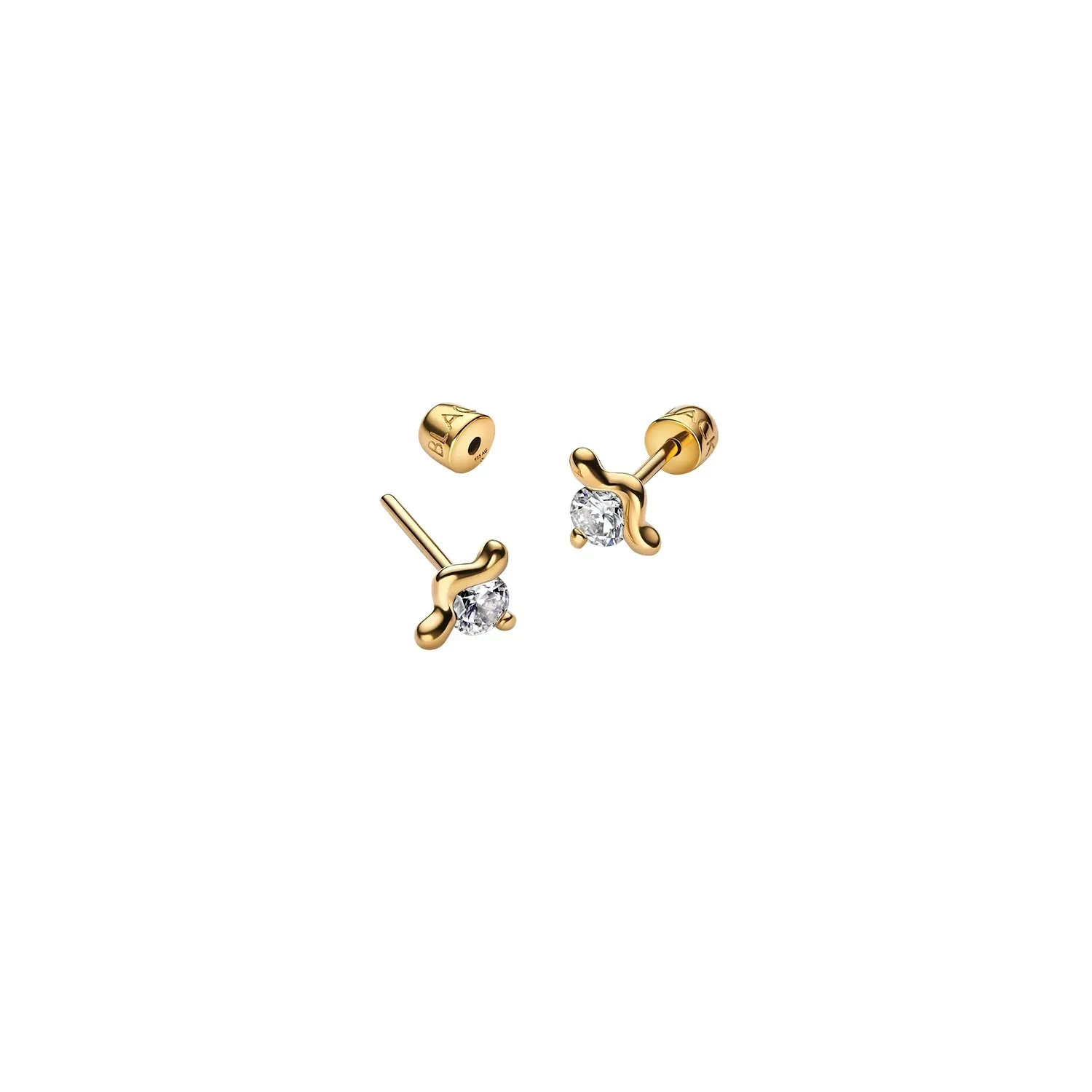 Maria Black Artic Øreringe 18 kt. Forgyldt Sølv 101105YG-XS-PAIR