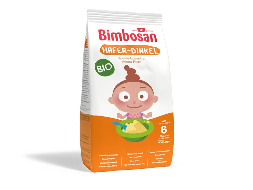 BIMBOSAN Bio Hafer-Dinkel Plv refill Btl 300 g
