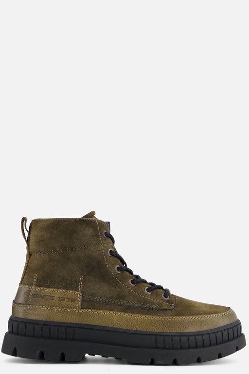 Bugatti Pallario Comforta Veterboots groen Suede