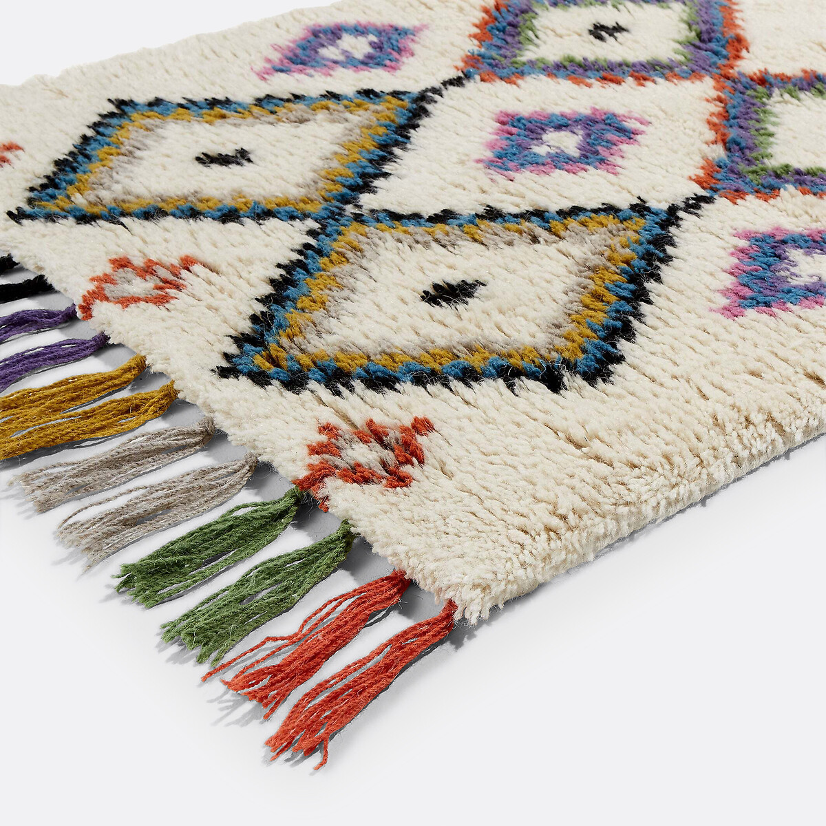 LA REDOUTE INTERIEURS<br>Tapete colorido estilo berbere Ourika