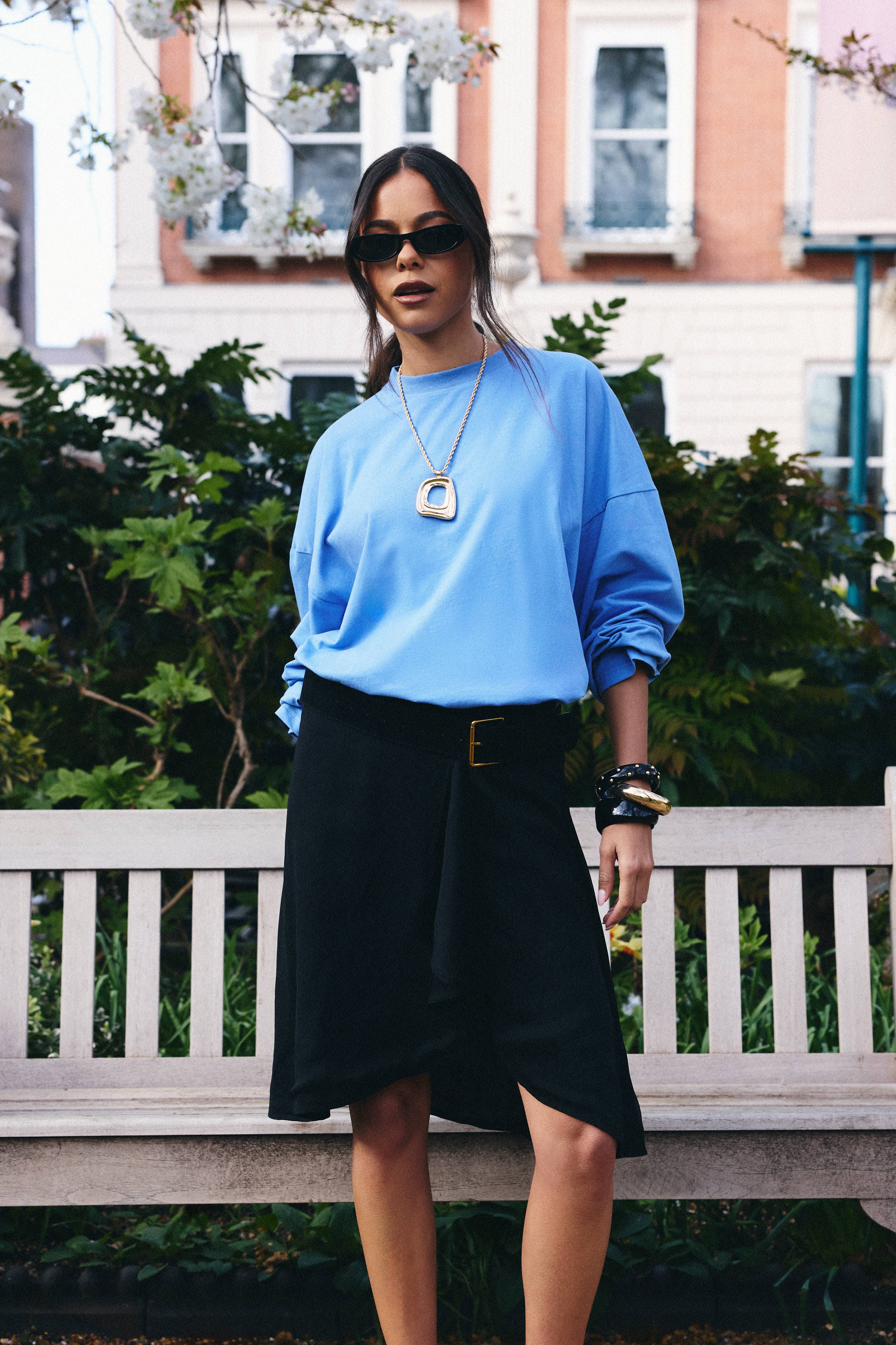 boohoo T-shirt Basique À Manches Longues Oversize
