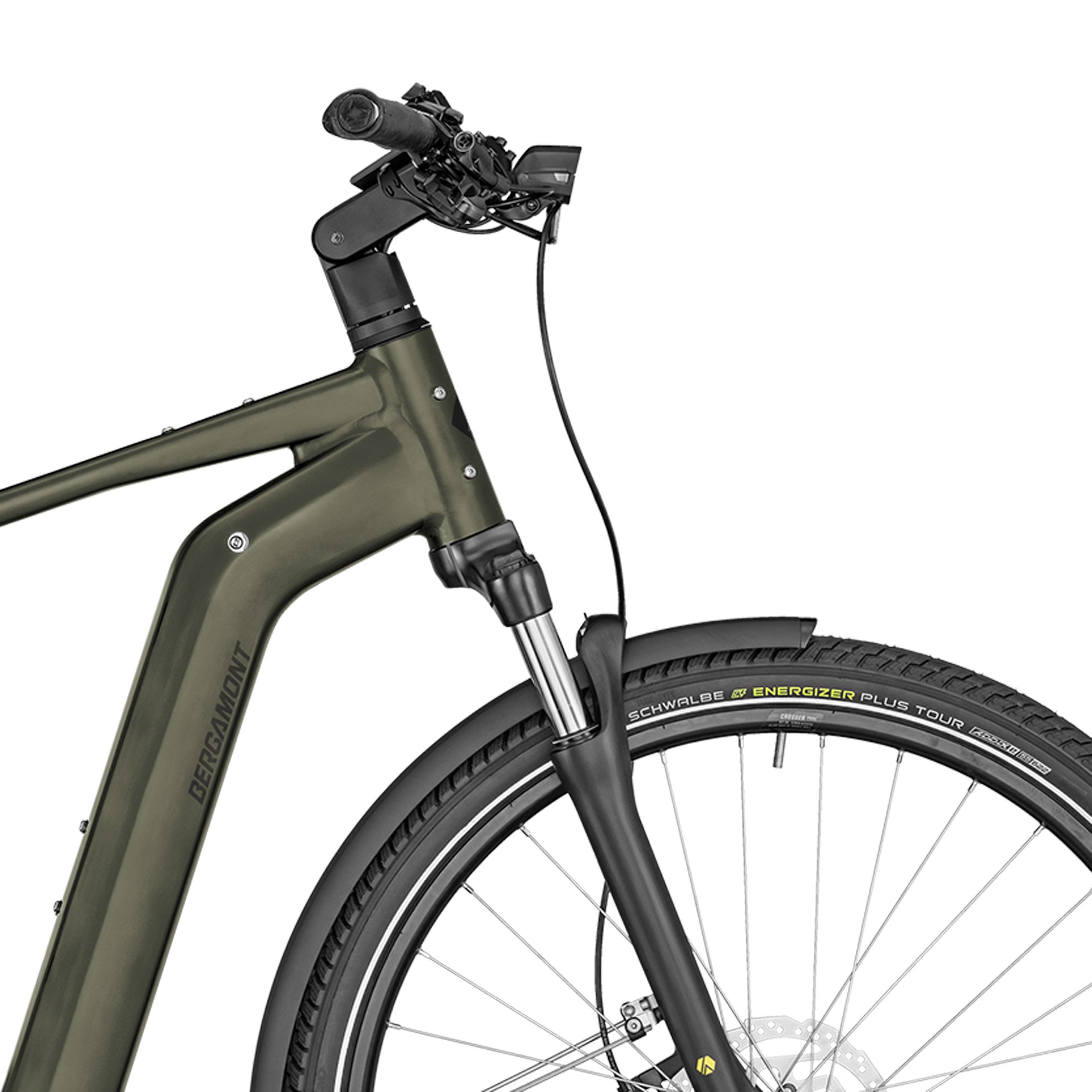 Bergamont E-Horizon Edition 5 Gent E-Trekkingrad Herren matt khaki green
