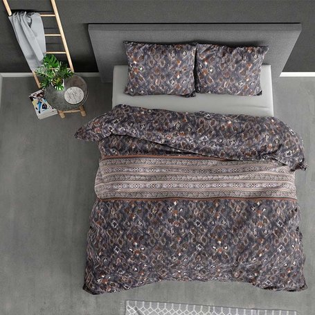 Dekbedovertrek Grace - Taupe - 240 x 220