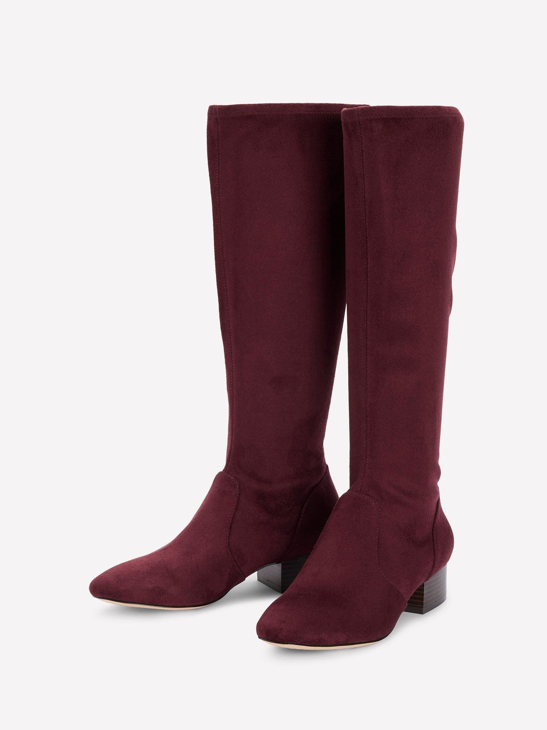 Rood - Boden Flat Stretch Knee Boots