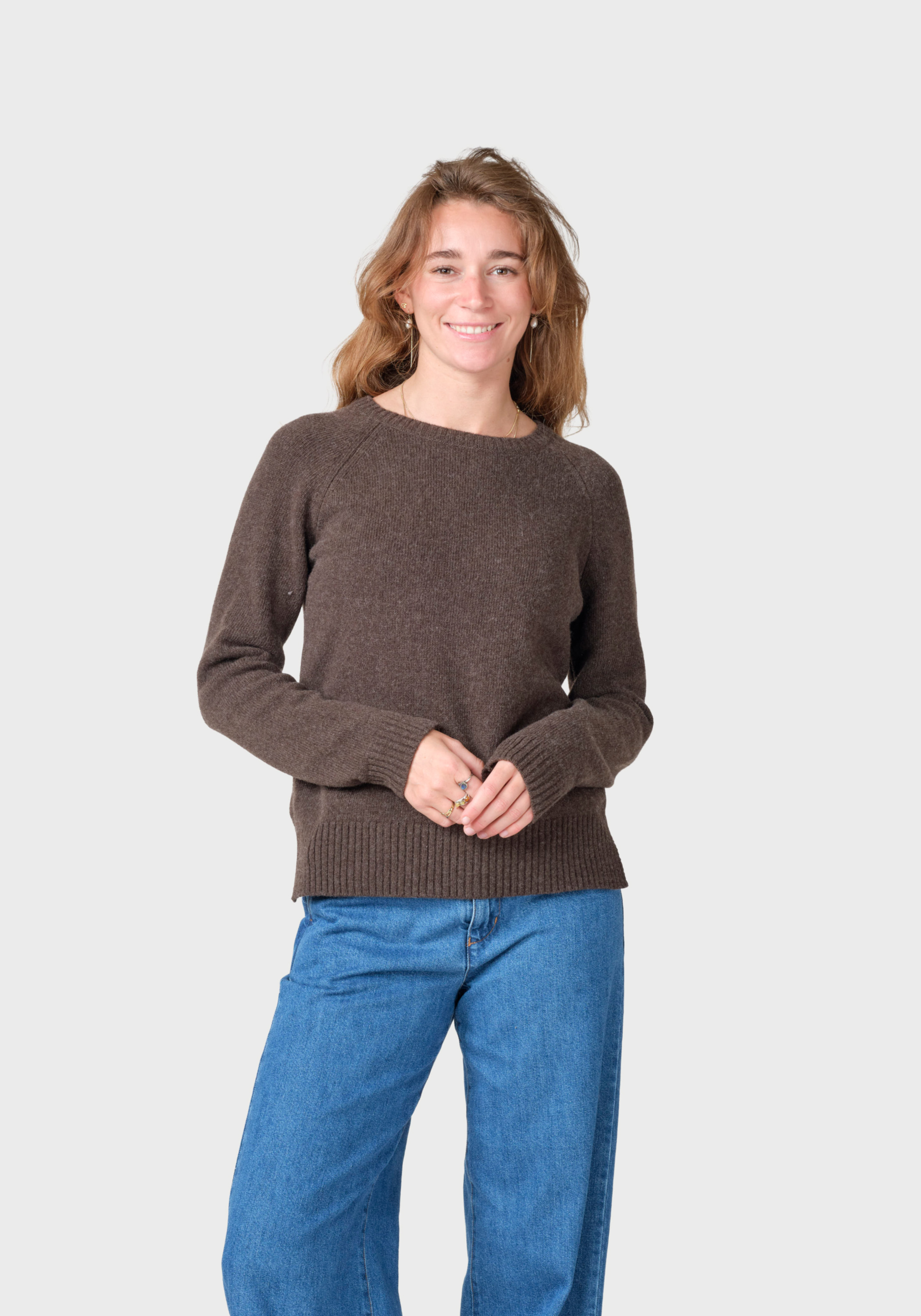 Klitmøller Collective Strickpullover Nina Taupe