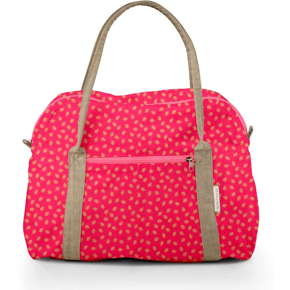 Sac Bowling Feuillage Or Rose