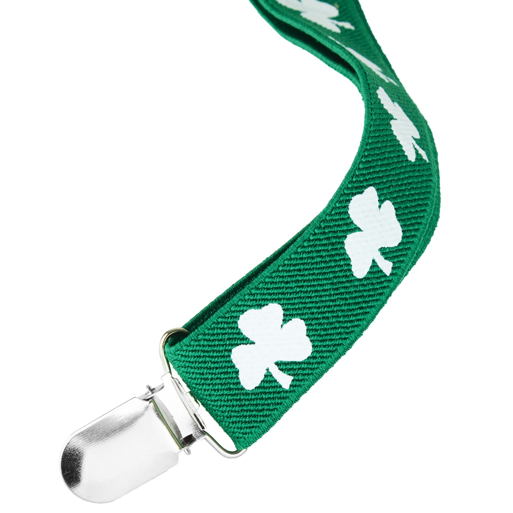 tectake® St. Patrick’s Day Hosenträger mit Kleeblättern