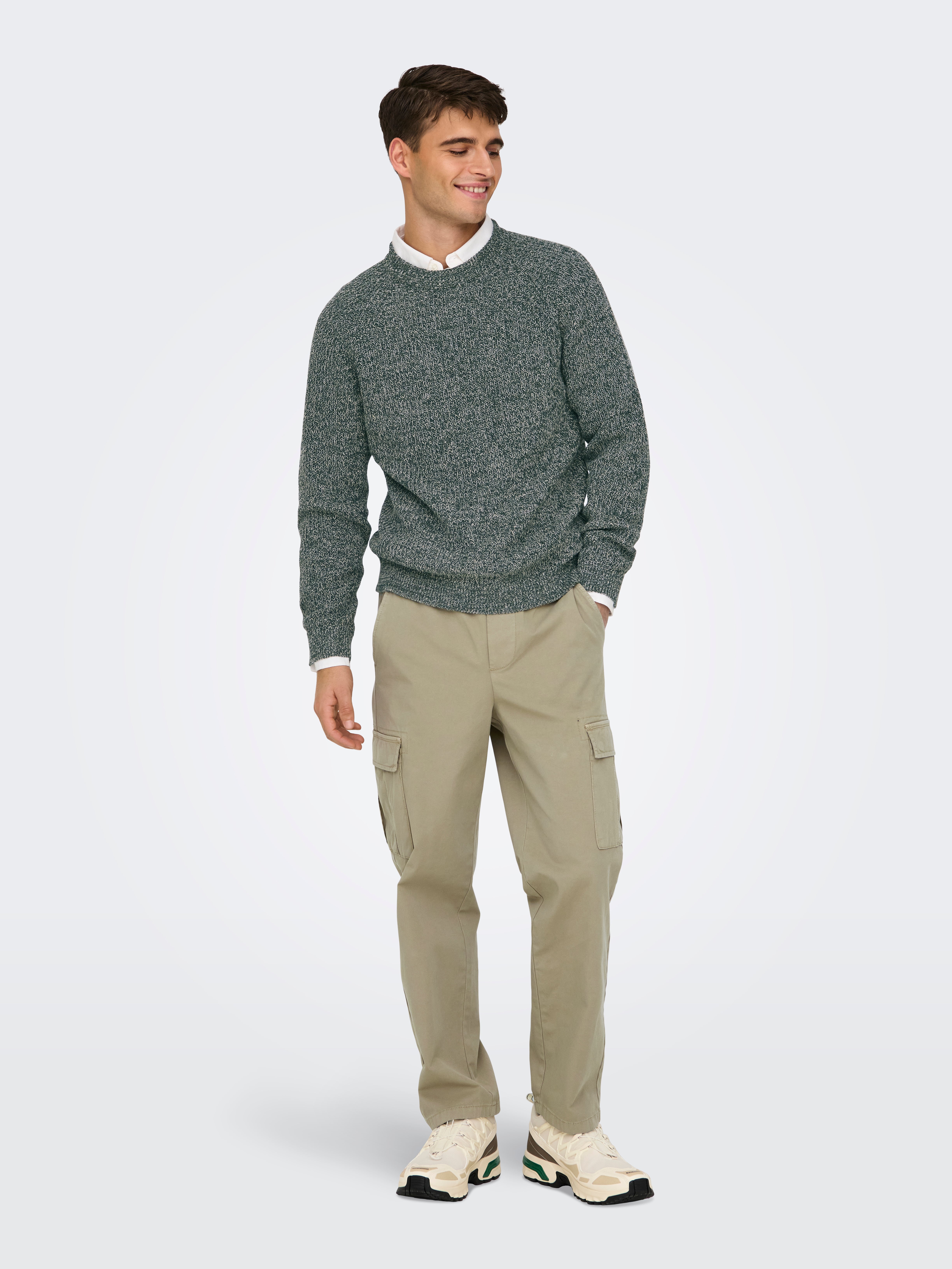 ONSFELIP Pullover Olive Night