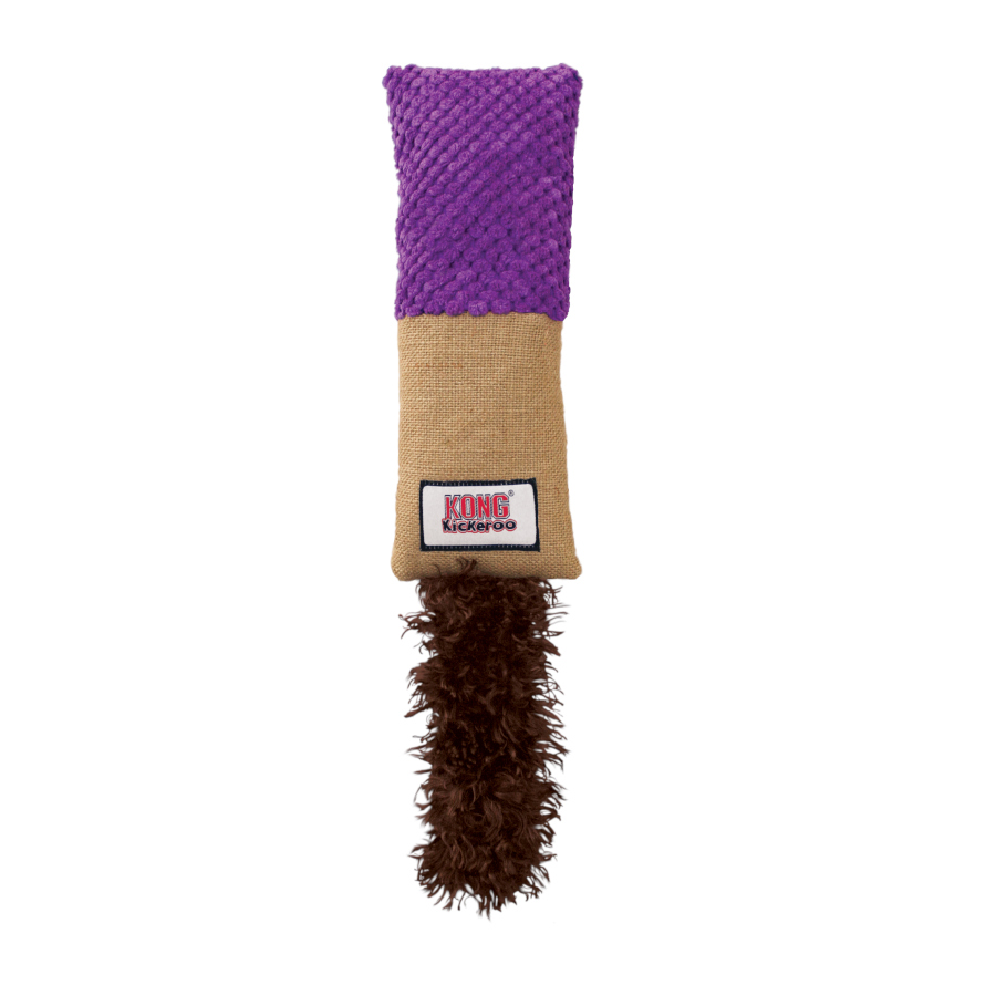 Brinquedo de pelúcia Kong Kickeroo Cuddler para gatos