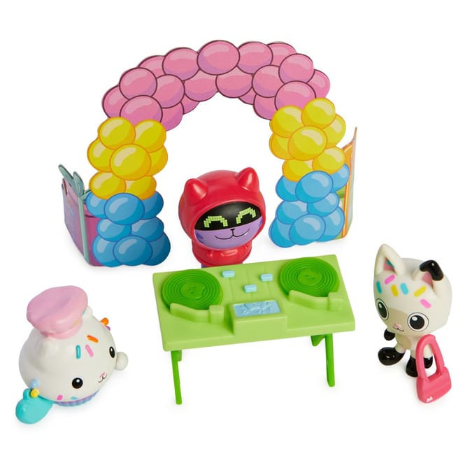 Gabby's Dollhouse - Panda Pfötchens Geburtstagsset