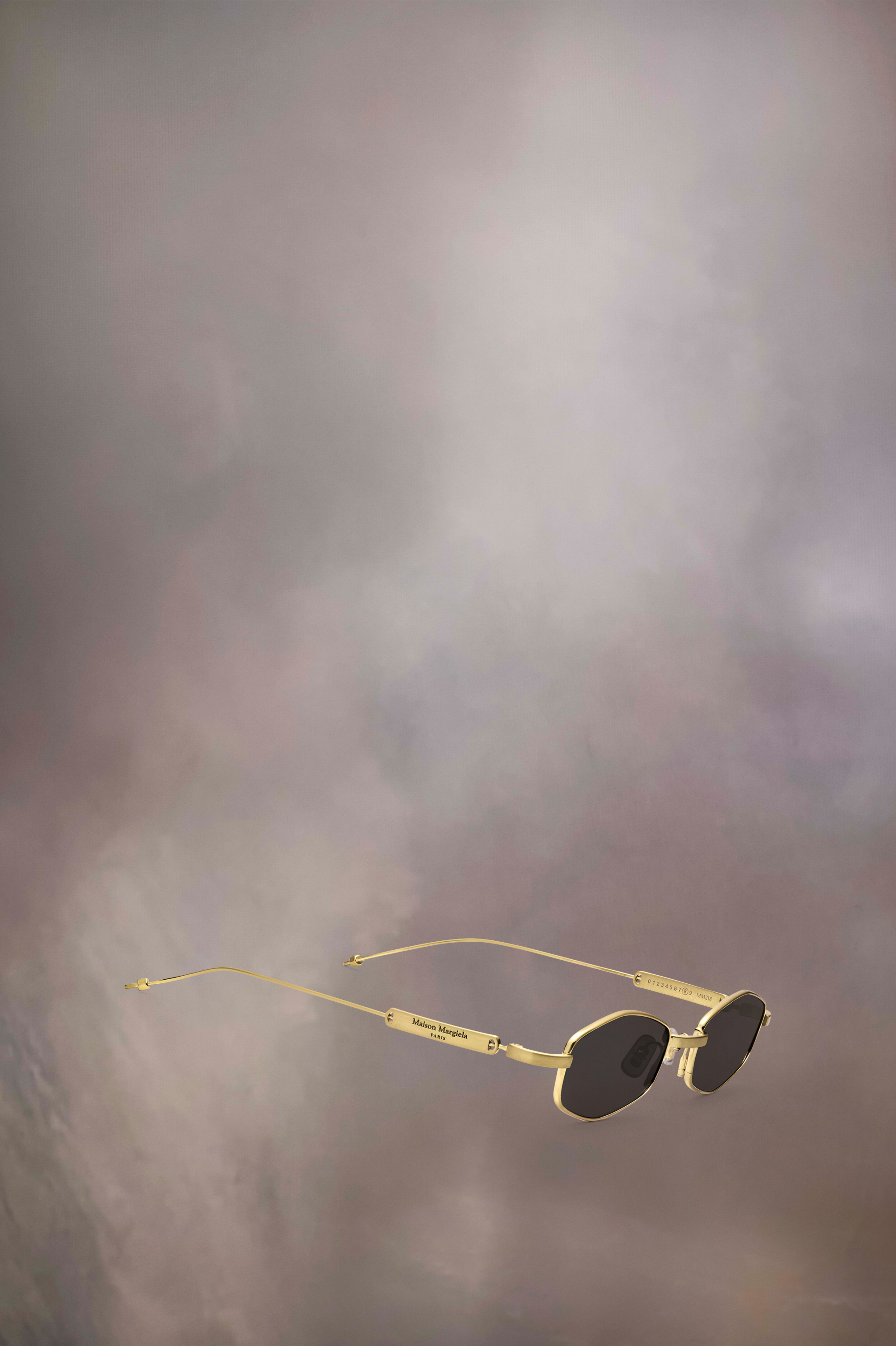 Lunettes de soleil géométriques dorées x Gentle Monster​