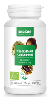 Purasana Wilde Kastanje Capsules 120VCP