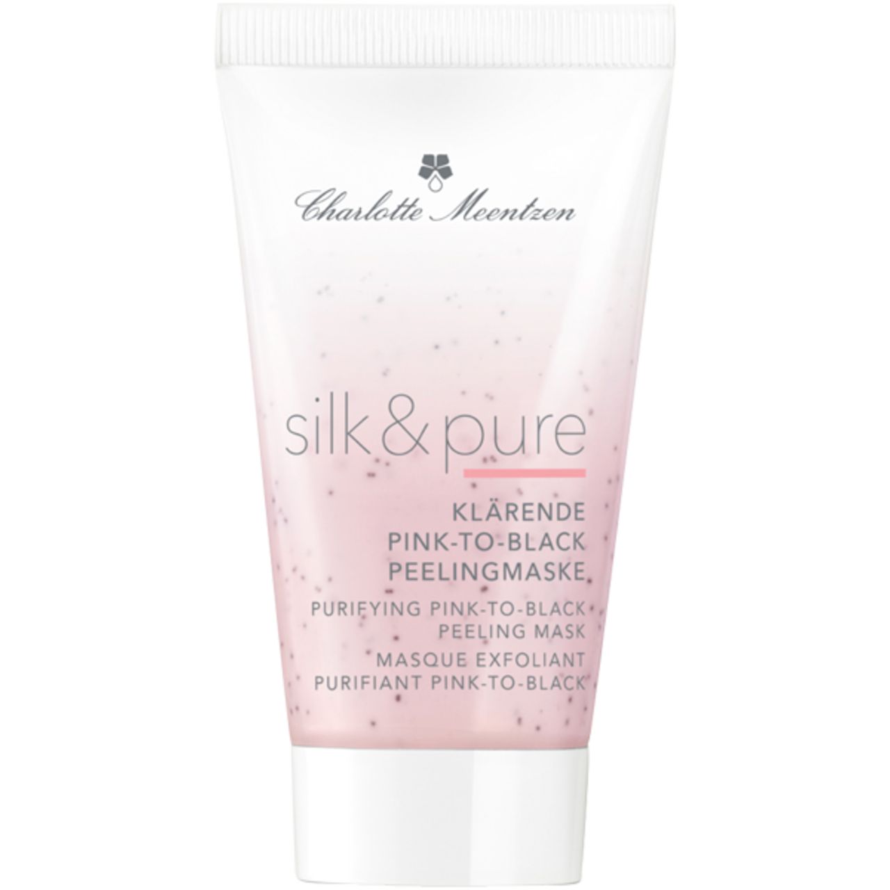 Charlotte Meentzen, Silk & Pure Klärende Pink-to-Black-Peelingmaske