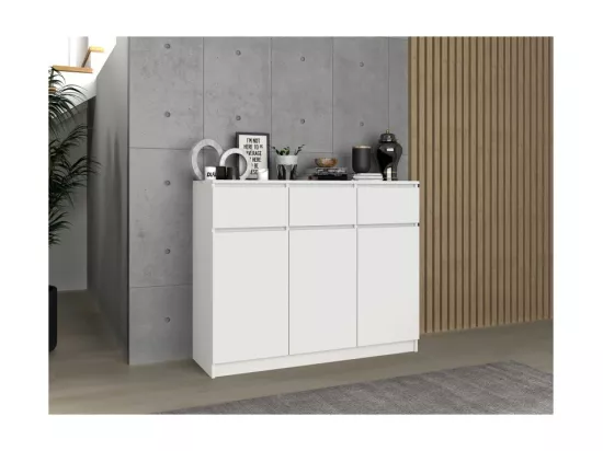 Commode 3D3S Malwa BLANC