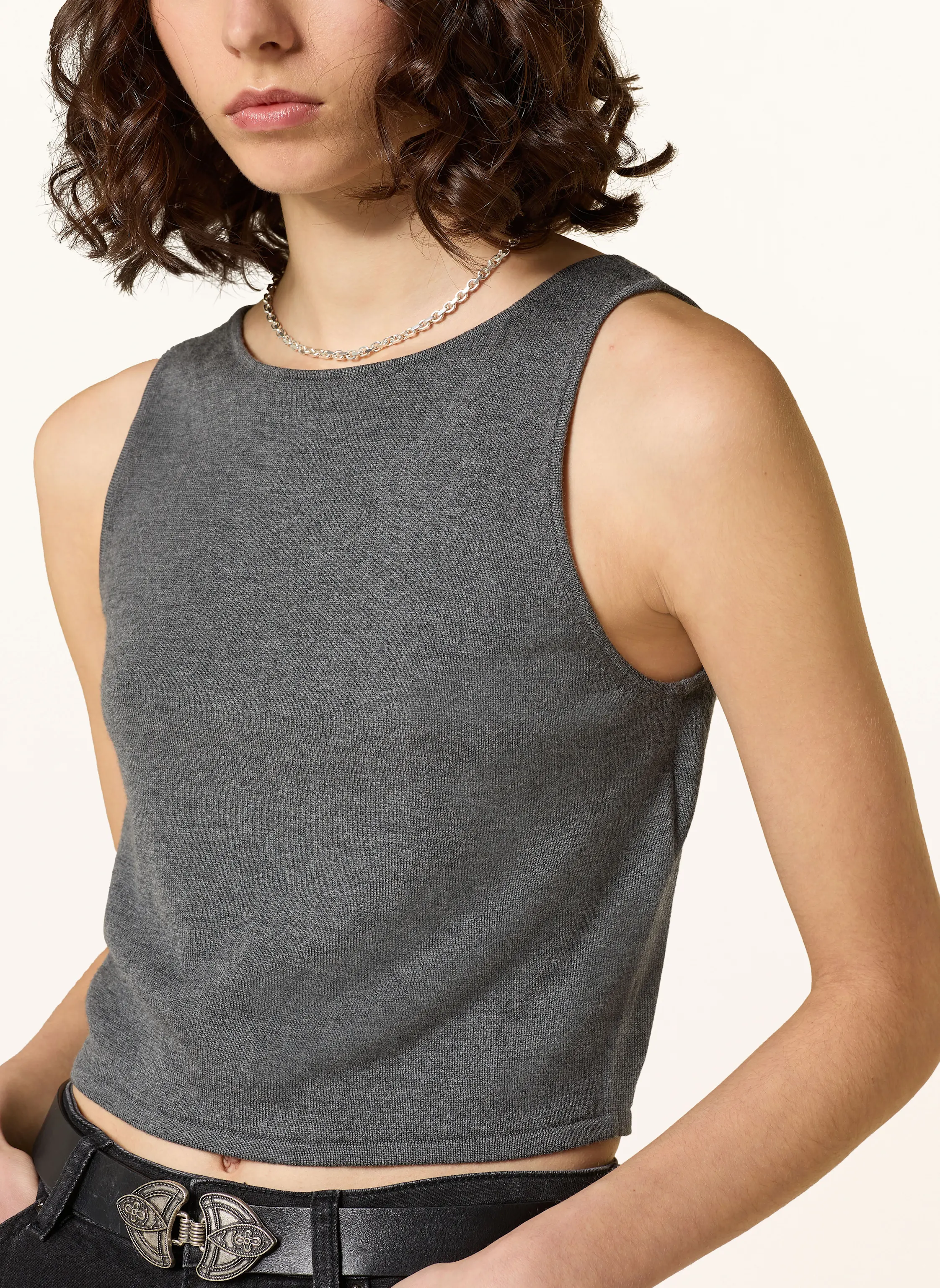 ba&sh Cropped-Top JIZA