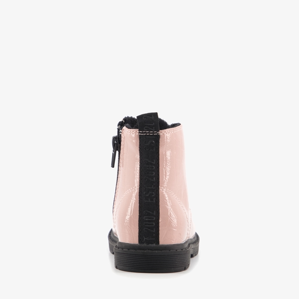 Blue Box meisjes croco boots lichtroze