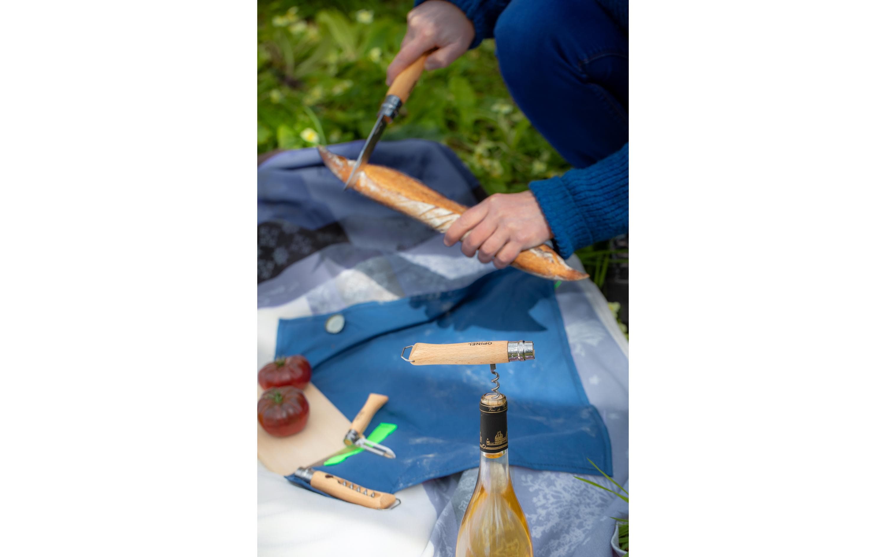 Taschenmesser N°10 corkscrew knife & Bottle OpenerMesser mit Korkenzieher und Flaschenöffner