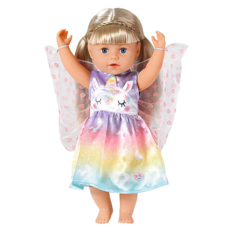 BABY born Unicorn elfjesoutfit - 43 cm