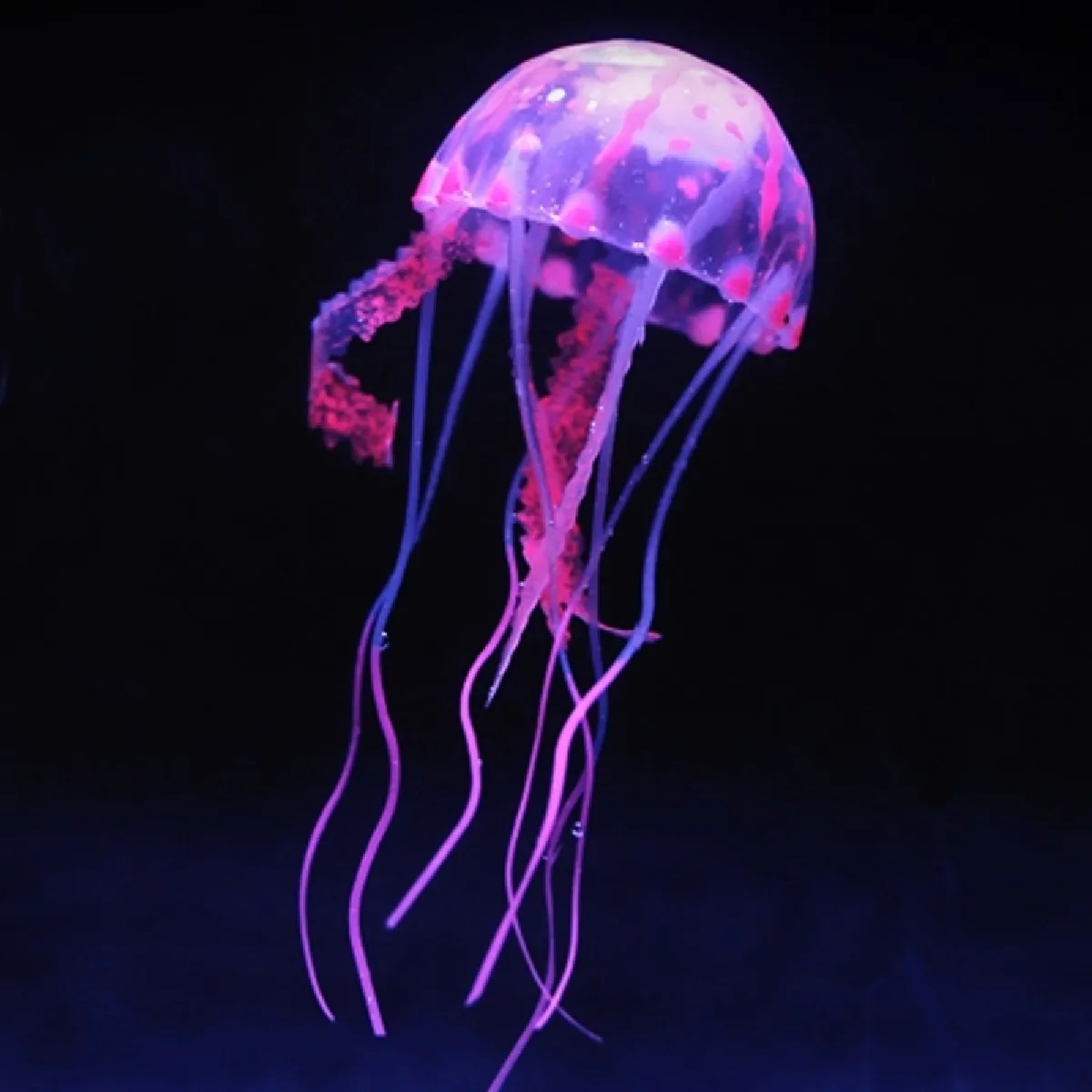 Wewoo Décoration aquarium rose méduse 3PCS