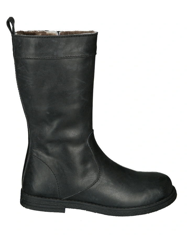 Winterstiefel BEATE LAMB gefüttert in schwarz