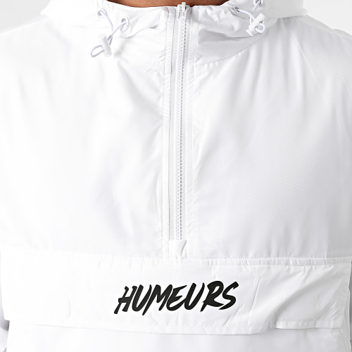 Coupe-Vent Humeurs Blanc Noir