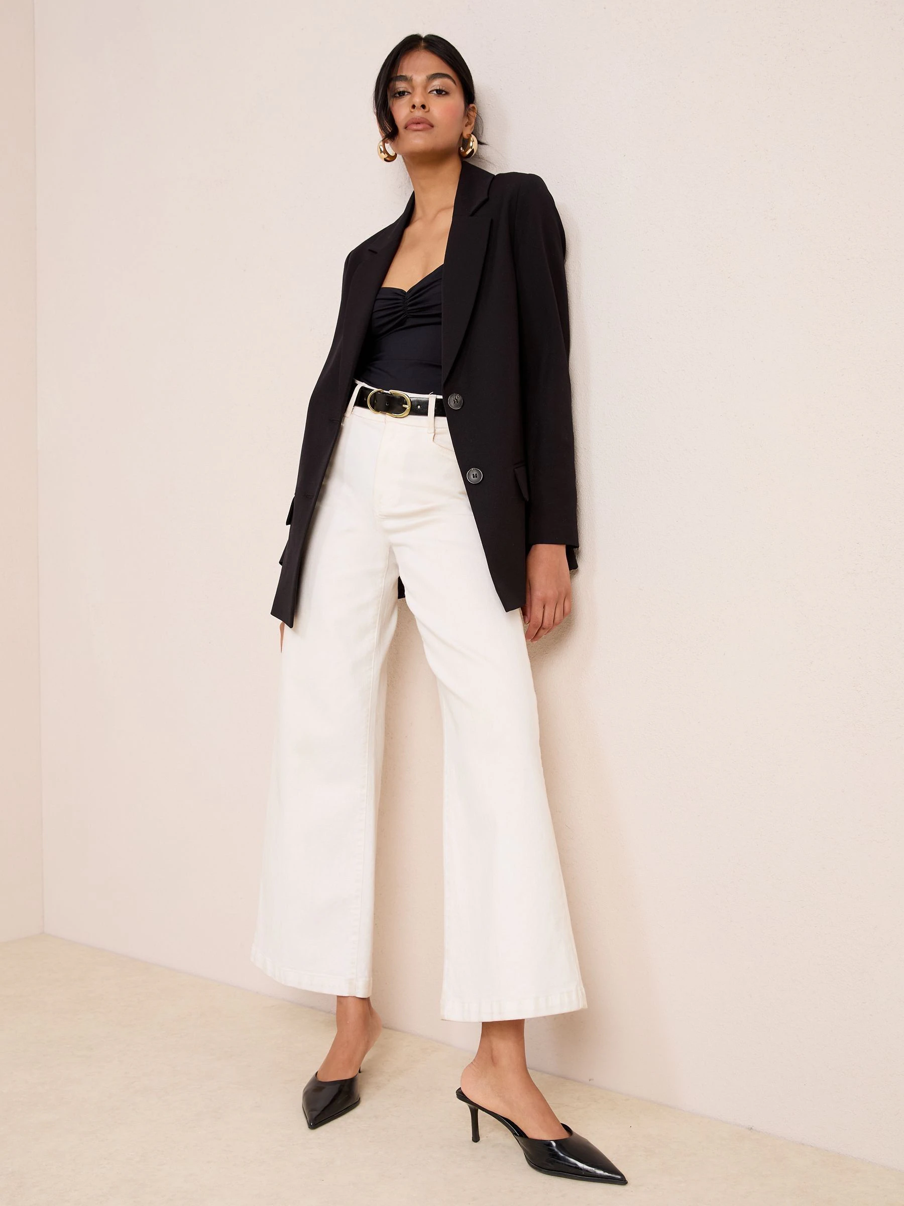 Zwart - Friends Like These Boyfriend Premium Tailored Blazer